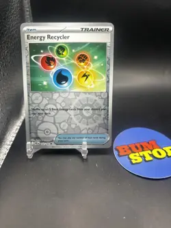 POKEMON Destined Rivals - Energy Recycler 164/182 Reverse Holo - Image 1