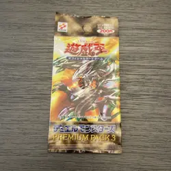 YuGiOh Konami Premium Pack 3 SEALED Booster Pack Japanese - USA Seller! - Image 1