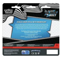 2) Pokemon *Black Bolt White Flare* Sticker Collections (6 Packs And Promos) NEW - Image 3