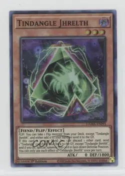 Super Rare - Tindangle Jhrelth 1st Ed. YuGiOh Dawn of Majesty #DAMA-EN095 00ah - Image 1