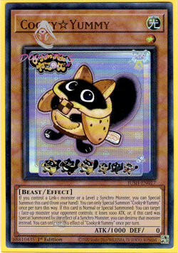 Yugioh! Cooky☆Yummy JUSH-EN017 (UR) 1st Ed "Yummy Support" - Image 1