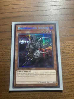 Yugioh! LP Doomcaliber Knight - SBC2-ENE04 - Prismatic Secret Rare - 1st Edition - Image 1