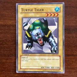 Turtle Tiger LOB-A023 1st Edition Common Yugioh Card - Image 1