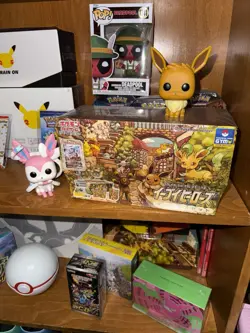 Eevee Heroes Eevee's Set Gym Box Pokemon Card Japanese 2021 Factory Sealed New - Image 1