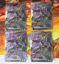 Gundam Card Game - Freedom Gundam x4 set- Newtype Rising - Image 1