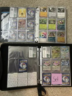 Pokemon TCG Card Lot Of 800+ Cards - 2 Binders - BB/WF Poster - 3 Prismatic ETB - Image 5