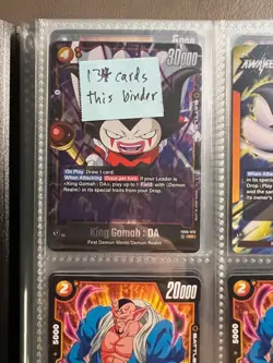 Card Binder | Various TCG's Lot | Star Wars, Yu-Gi-Oh! and more | 140+ cards - Image 1