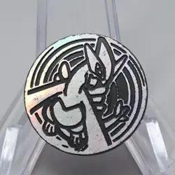 Pokemon Card Game Neo Lugia Coin Old Back Silver Japanese CN50 - Image 2