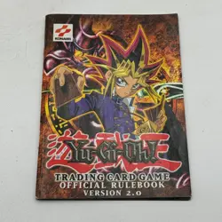 Yugioh Trading Card Game Official Rulebook KONAMI NM Yu-Gi-Oh! 1996 - Image 1
