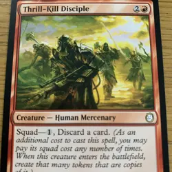 MTG Thrill-Kill Disciple [Fallout, Near Mint] Universes Beyond Rare Magic Card - Image 2