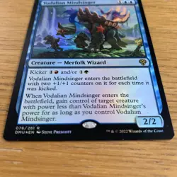 Vodalian Mindsinger [MTG Dominaria United, FOIL, Near Mint] Rare Magic Card - Image 3