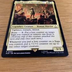 MTG Sigurd, Jarl of Ravensthorpe [Assassin's Creed, Near Mint] Rare Magic Card - Image 3