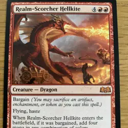 Realm-Scorcher Hellkite ~ Wilds of Eldraine [ NM ] [ Magic MTG ] Mythic Card - Image 2