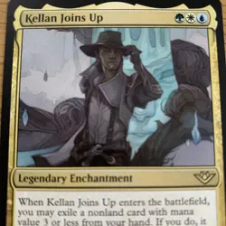 MTG Kellan Joins Up [Outlaws of Thunder Junction] Near Mint Rare Magic Card - Image 2