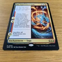 MTG The Apprentice's Folly WOE 0200 RARE M/NM Magic The Gathering Card - Image 3
