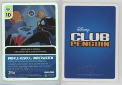 2010 Trading Card Game - Card-Jitsu Water Puffle Rescue: Underwater #93 2p7 - Image 3