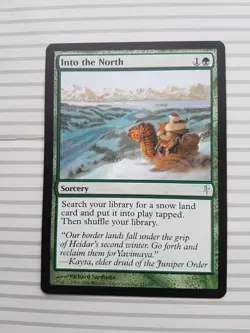 Magic: the Gathering Card - Coldsnap ~ Common ~ INTO THE NORTH - Image 1