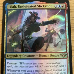 MTG Lilah, Undefeated Slickshot (Foil) [Outlaws of Thunder Junction] Magic Rare - Image 2