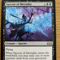 MTG Specter of Mortality 0107 Wilds of Eldraine M/NM Magic The Gathering Rare - Image 2