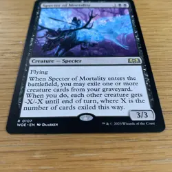 MTG Specter of Mortality 0107 Wilds of Eldraine M/NM Magic The Gathering Rare - Image 3