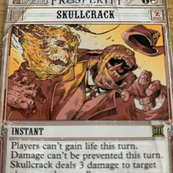 MTG Skullcrack [Outlaws of Thunder Junction] Rare Near Mint Magic The Gathering - Image 2