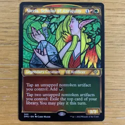 MTG Meria, Scholar of Antiquity (Showcase) [Dominaria United, Near Mint] Magic - Image 1