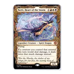 Neriv, Heart of the Storm #0314 Mythic Showcase MTG 25 Tarkir: Dragonstorm (TDM) - Image 1