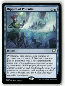 Ripples of Potential Commander: Edge Of Eternities MTG Magic NM - Image 1