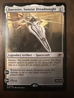 Dawnsire, Sunstar Dreadnought : MTG - Edge of Eternities #0238 / NM - Image 1