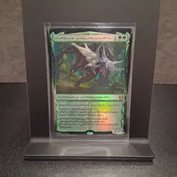 MTG Vorinclex Monstrous Raider Phyrexian Foil Kaldheim #333 - Image 1