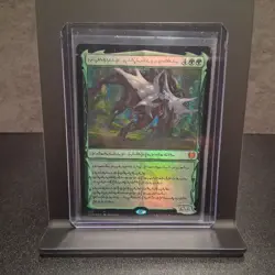 MTG Vorinclex Monstrous Raider Phyrexian Foil Kaldheim #333 - Image 3