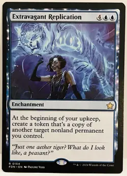 Extravagant Replication -#154-MTG- Foundations-Regular-LP - Image 1