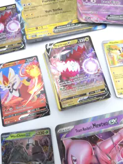 Huge Collection Lot of Over 300 Pokemon Cards Holos, Ex , V , From Over 10 Sets. - Image 3