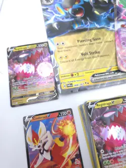 Huge Collection Lot of Over 300 Pokemon Cards Holos, Ex , V , From Over 10 Sets. - Image 4