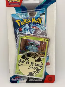Pokemon TCG Paradox Rift Checklane Blister Booster Pack with Promo holo - Image 3