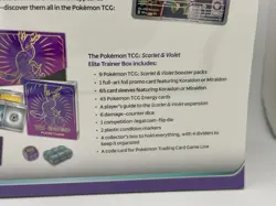 Pokemon TCG Scarlet And Violet Elite Trainer Box Miraidon ETB New Factory Sealed - Image 4
