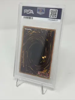 Yugioh PSA 7 NM Dark Magician Girl MFC-000 Secret Rare Unlimited 2003 - Image 2