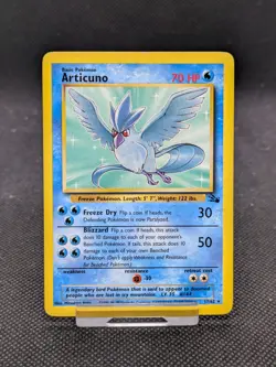Articuno 17/62 Non Holo Fossil Set Rare Pokemon Card WOTC LP EXCELLENT - Image 1