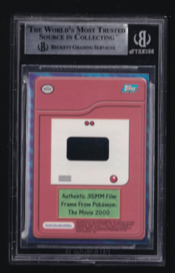 BGS8.5 2000 POKEMON THE MOVIE 2000 TOPPS FILM FRAME CARD - Image 2
