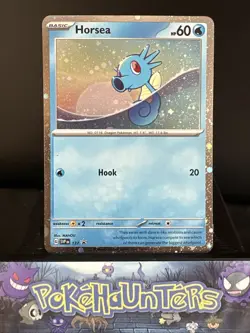 Pokemon Card Horsea SVP137 Scarlet & Violet Black Star Promo Holo Rare NM - Image 1
