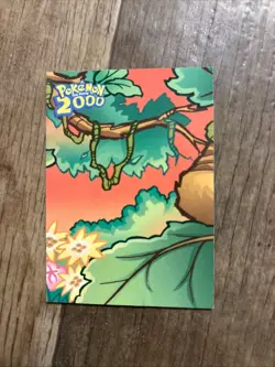 Pokemon The Movie 2000 Topps #8 Sticker Card (8 of 10) NO Stickers Nintendo VTG - Image 1