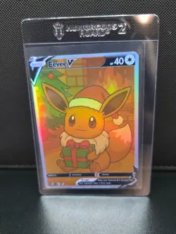CUSTOMmade madeTOorder full art holo pokemon card PTL798 Eevee - Image 1