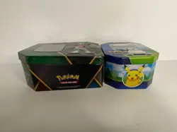 Pokemon Trading Card Tin Lot Snorlax Pokemon Go V Divergent (Tins Only) - Image 3