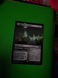 Midgar, City of Mako Magic: The Gathering Land Card 313 Regular - Image 2