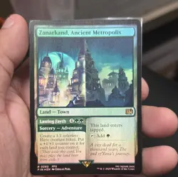 Zanarkand, Ancient Metropolis (0293) (Foil) MTG, Final Fantasy Pack Fresh - Image 1