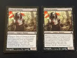 2x Magic The Gathering - MTG Pawn of Ulamog 122/248 Regular Uncommon LP - Image 1
