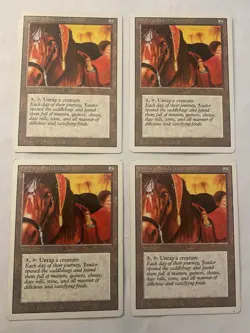 Magic the Gathering MTG - 4x Jandor's Saddlebag Revised Light Play - Image 1