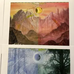 MTG Guru Land Art Prints by Terese Nielsen - Set of 5 Signed Reproductions - Image 5