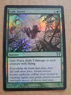 1x Foil - Gale Force - Magic the Gathering MTG Champions of Kamigawa 209 - Image 1