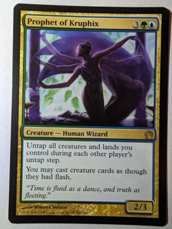 Prophet of Kruphix Theros Regular MTG Rare LP Magic the Gathering - Image 1